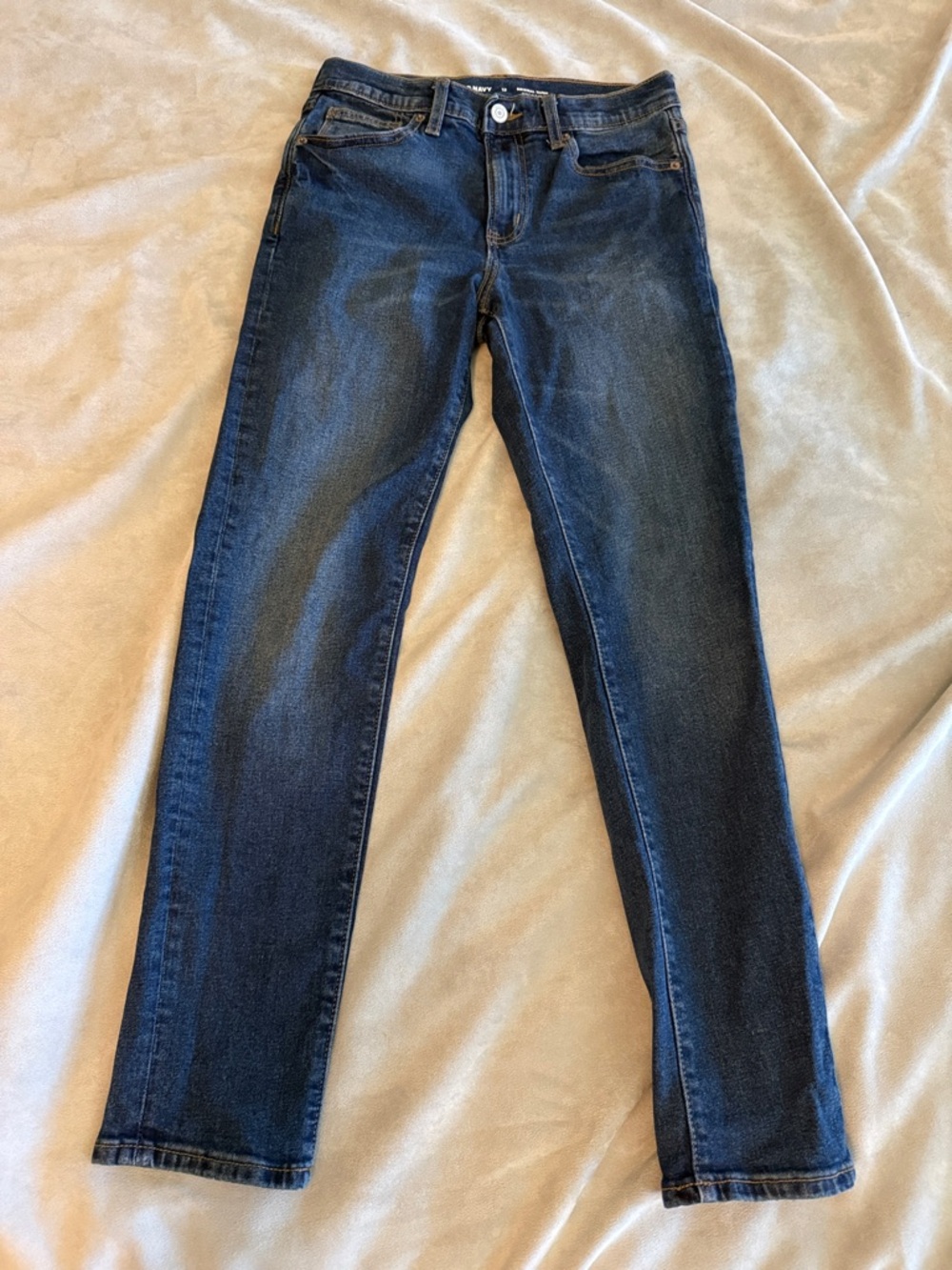 Old Navy Dark Blue Original Taper Boys Jeans